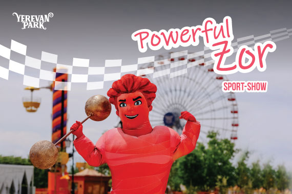 "Powerful Zor" every Saturday, 17:00